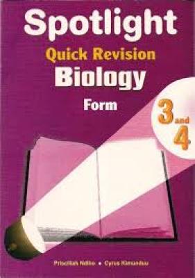 Kcse Spotlight Revision Biology F3 &amp; 4
